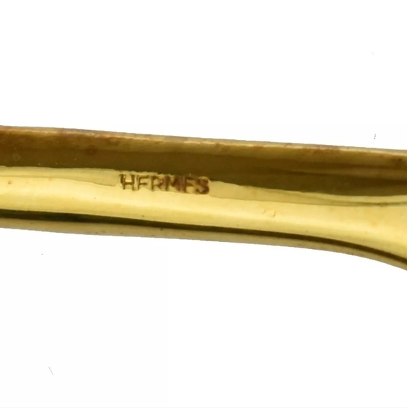 HERMES Logo Gold Buckle Leather Belt in Bordeaux Red! - Picture 12 of 15